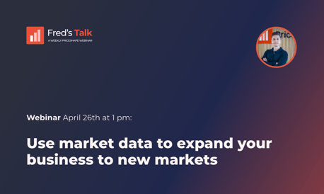 Utiliza los datos de mercado para ampliar tu negocio a nuevos mercados
